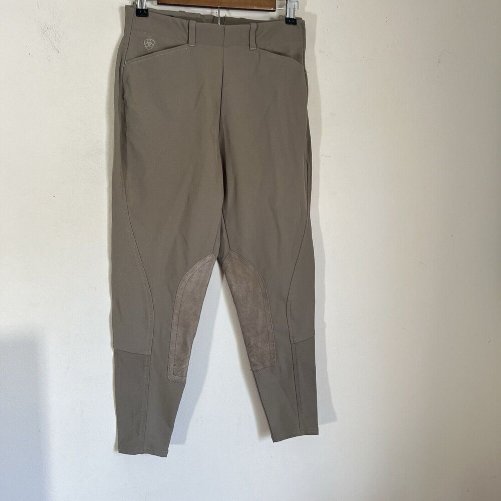 Ariat Pro Series Pants Women's 24R Tan Beige Riding Breeches Equestrian Stretch